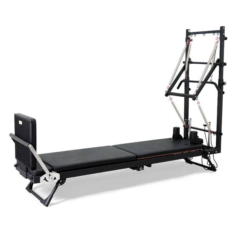 Folding Pilates Semi-high Tower Retractable and Detachable Iron Commercial and Household Yoga Training Bed Semi-high Tower