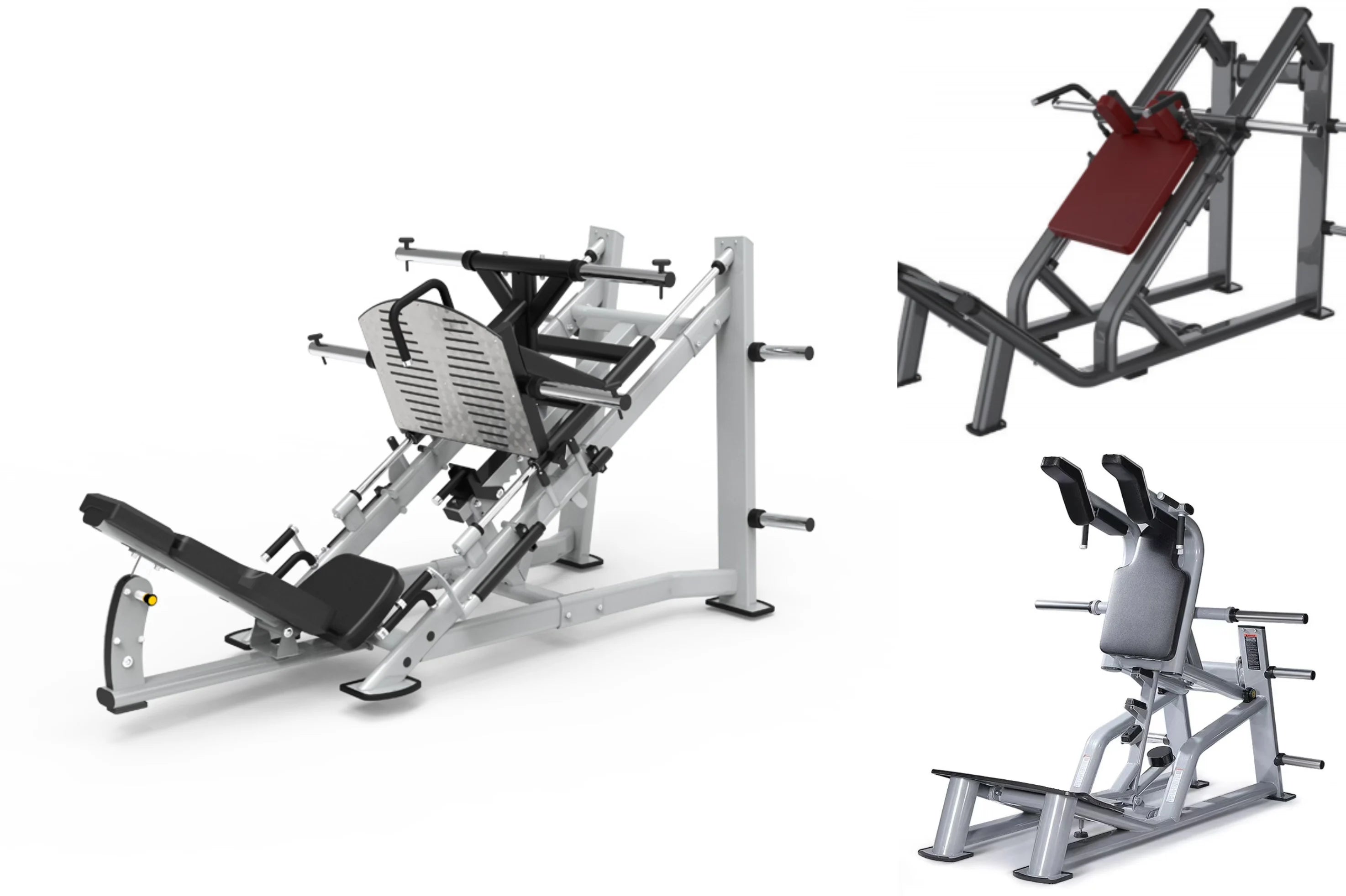 Multi person standing shoulder, neck, hip, leg comprehensive trainer,chest and back training, customized life commercial fitness