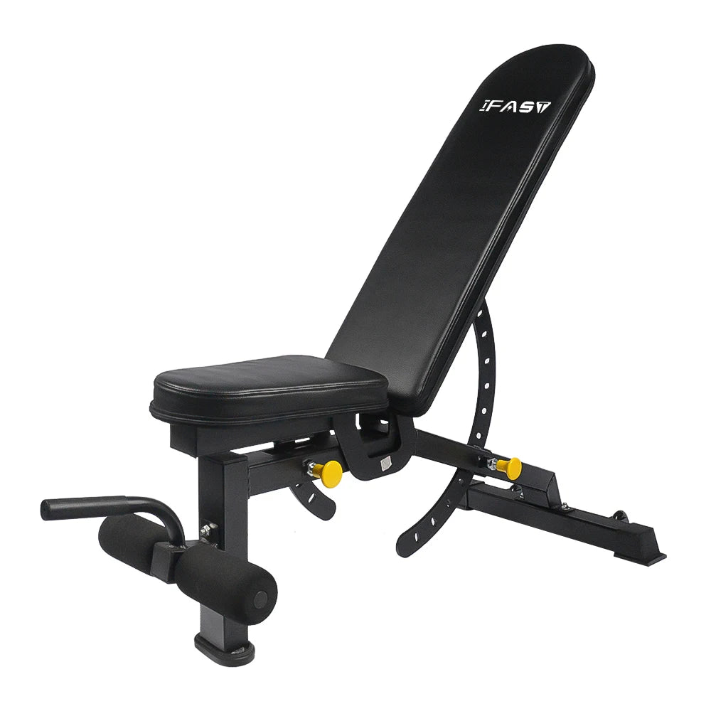 Adjustable Strength Training Bench Press Home Full Body Workout Foldable Weight Benches Multi-functional Fitness Dumbbell Chair